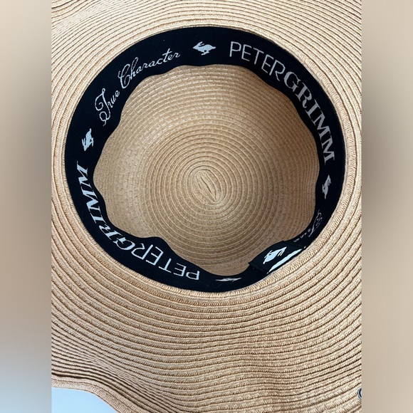 PETER GRIMM TRUE CHARACTERS ~ VINTAGE FLOPPY SUN HAT - Picture 5 of 7